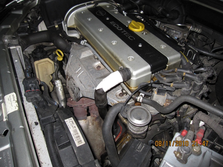 Opel Vectra B Замена масла и масляного фильтра