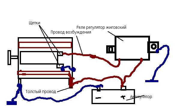 Схема генератора опель вектра с